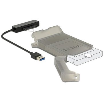 Delock USB 3.2 Gen 1 Konverter, USB-A Stecker > SATA 22 Pin Stecker Computer-Kabel