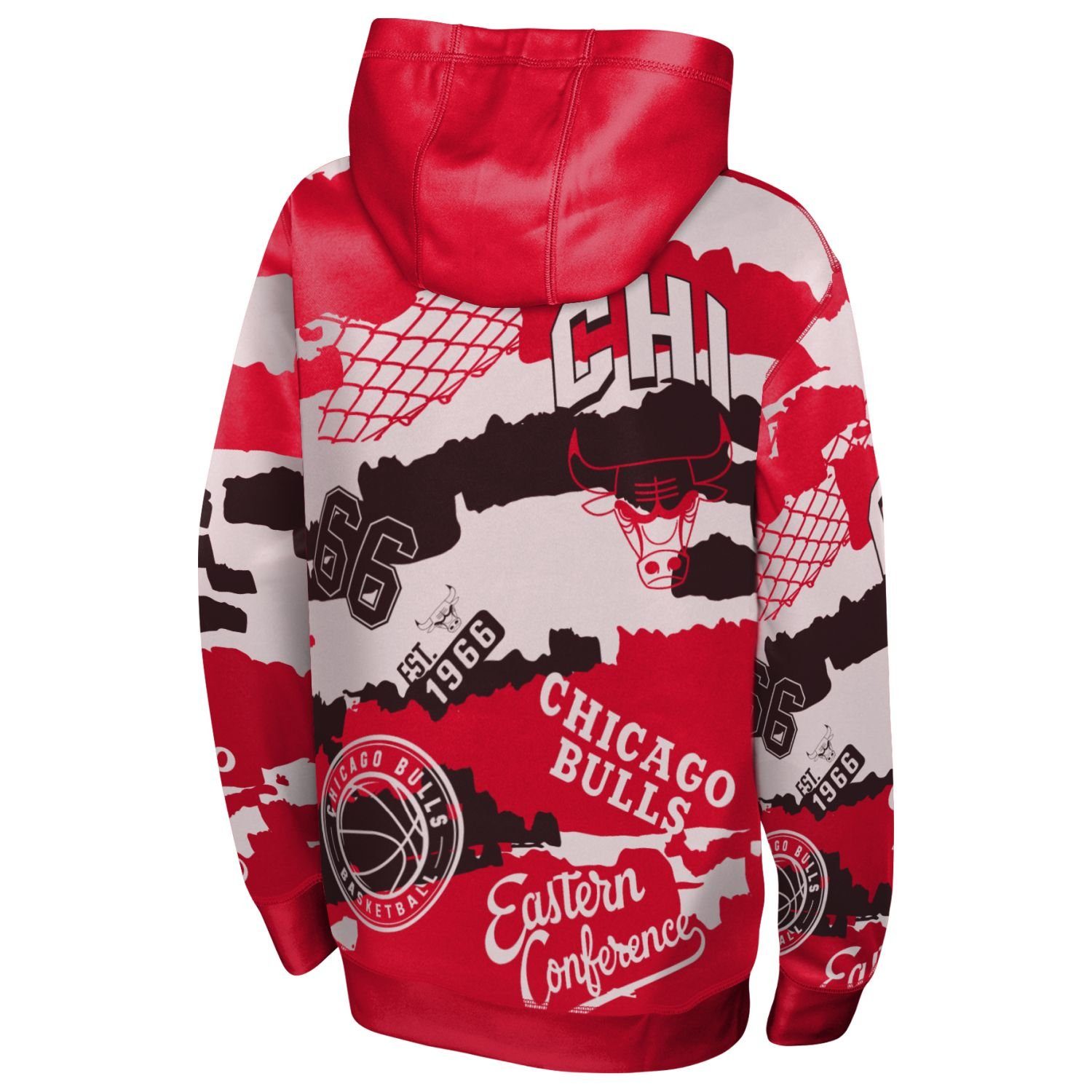LIMIT Outerstuff Chicago Bulls Kapuzenpullover Sublimated NBA THE