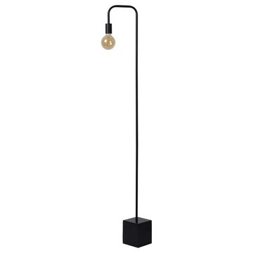 click-licht Stehlampe Stehleuchte Lorin in Schwarz E27, keine Angabe, Leuchtmittel enthalten: Nein, warmweiss, Stehlampe, Standlampe