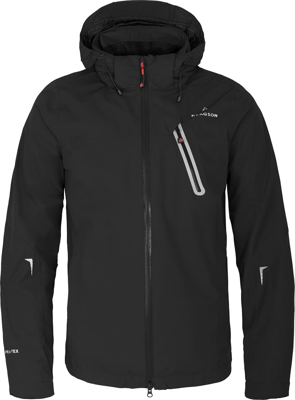 Bergson Regenjacke MOORE Herren Rad-Regenjacke, Netzfutter, günstig online kaufen