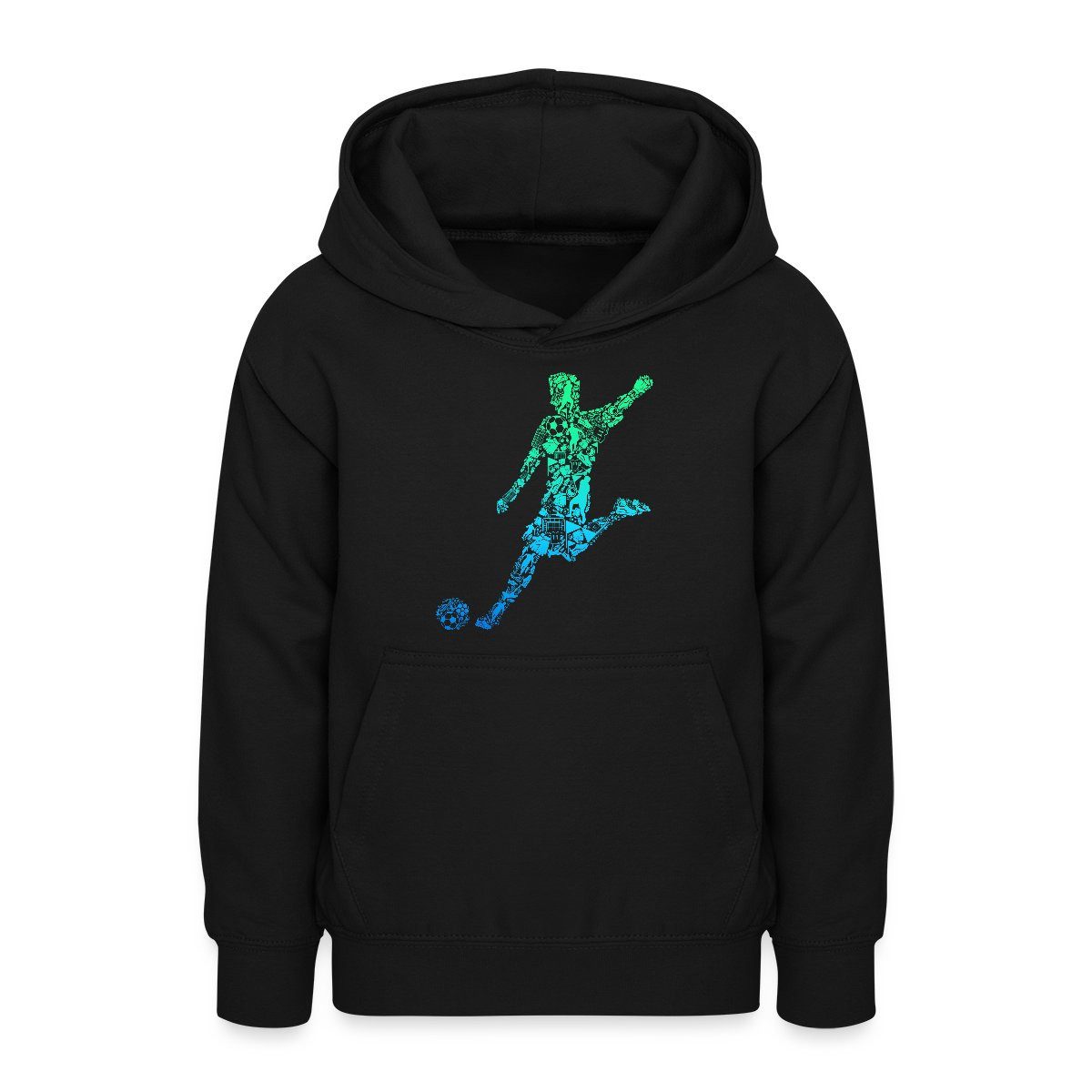 Hoodie Fußball Geschenk Fussballspieler Geschenkidee Teenager Hoodie