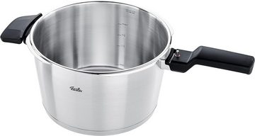 Fissler Schnellkochtopf Vitaquick® Premium, Edelstahl 18/10 (Set, 2-tlg., Schnellkochtopf 4,5 l + Schnellbratpfanne 2,5 l), Premium Qualität – Made in Germany