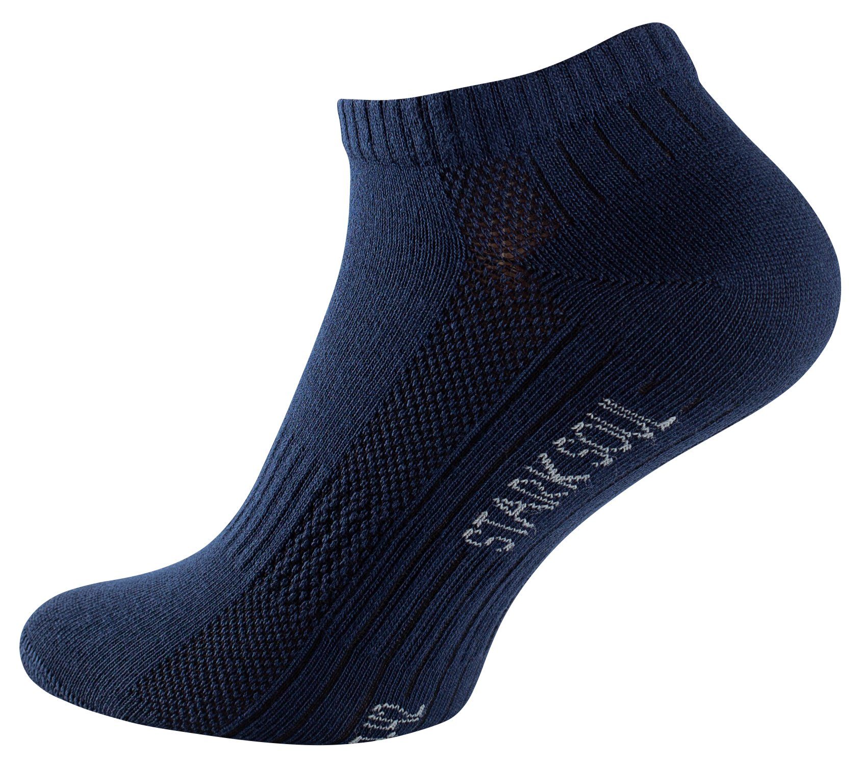 Stark Soul® Sneakersocken Sneaker Socken Mesh gekämmte Baumwolle, Premium Qualität, Unisex 6 Paar – Bild 2 von 5