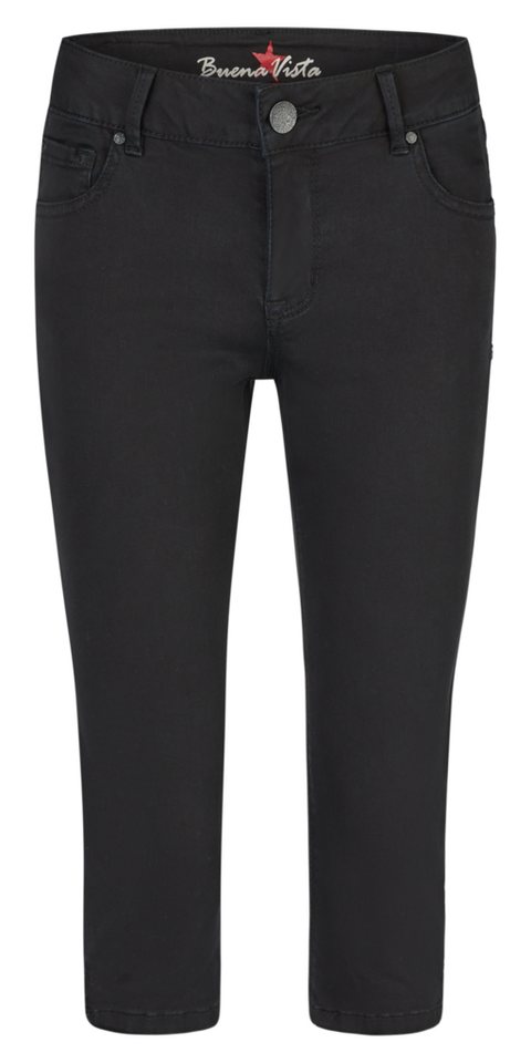 Buena Vista Stretch-Jeans BUENA VISTA ITALY CAPRI black 2604 B5991 601.14 - Cozy Denim