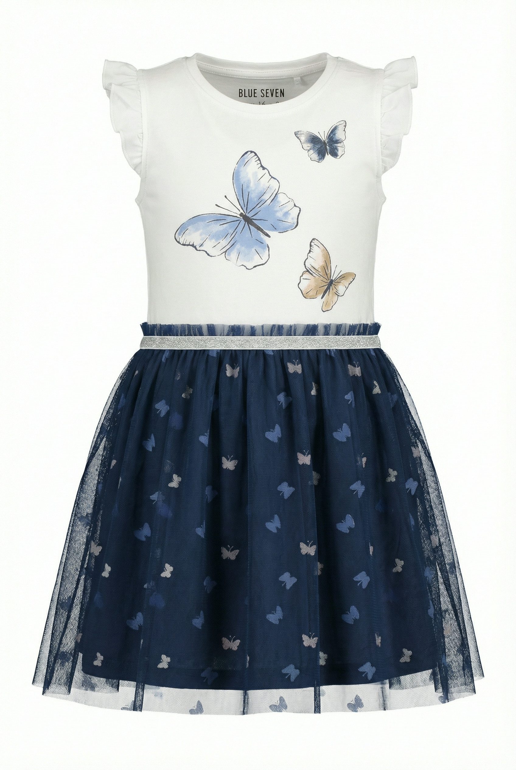 Blue Seven Minikleid Baumwollmischung, verschiedene Drucke