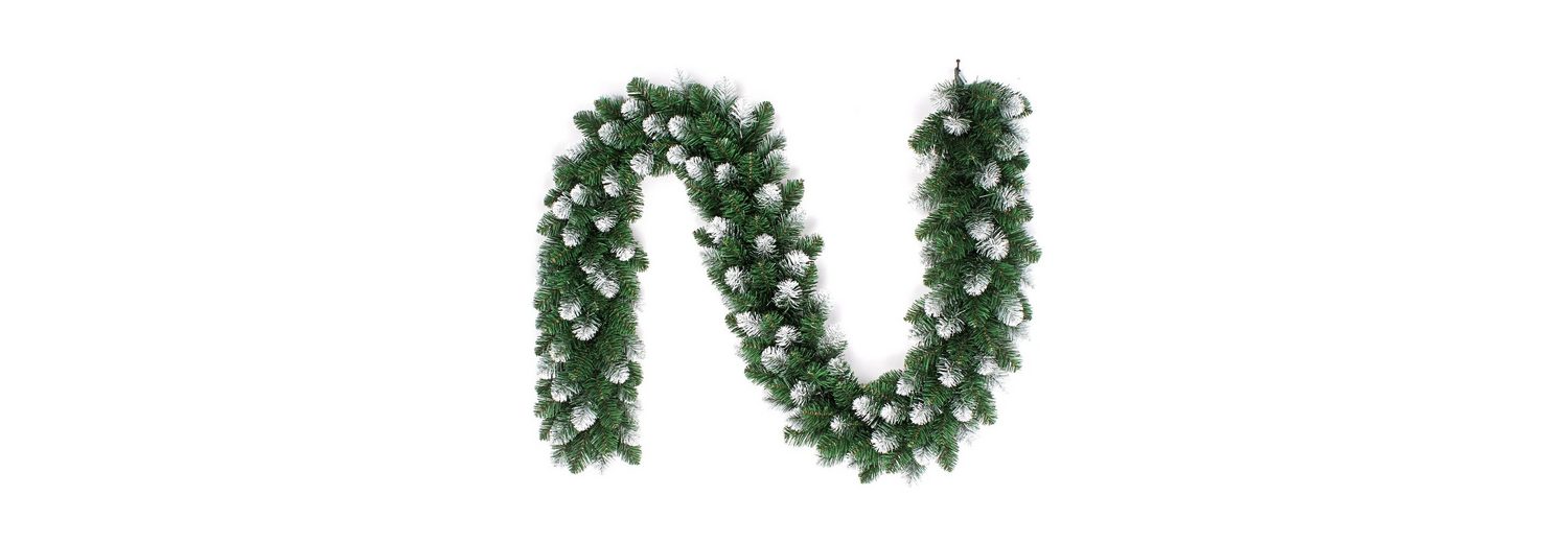 Tannengirlande 15 Meter - Künstliche Weihnachtsgirlande Für Innen & Außen