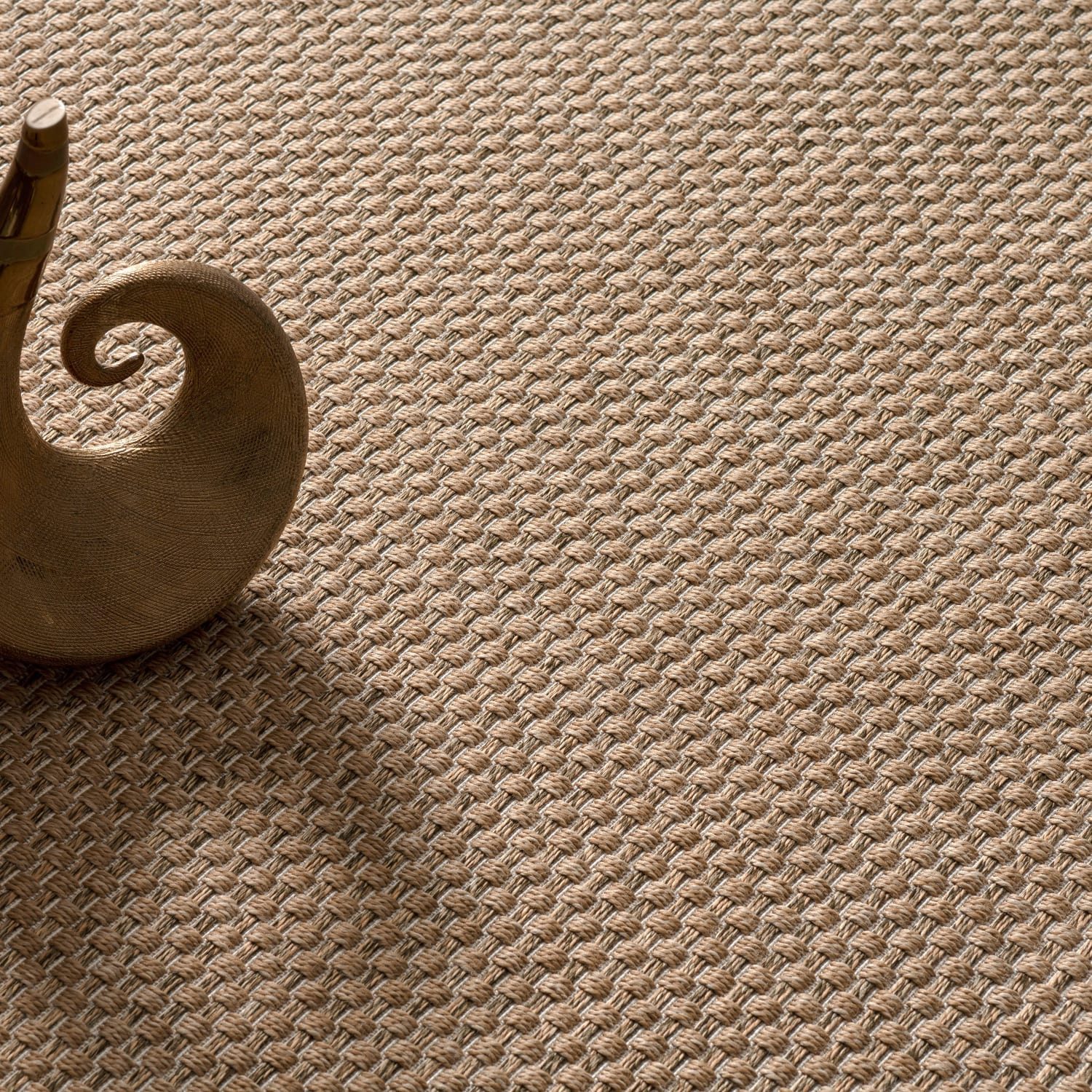 KADIMA DESIGN Teppich Unifarben Bordüre Wohnzimmer schmutzabweisend Teppich Kurzflor, Läufer, Höhe: 4 mm, 100% Polypropylen, Rücken aus Polypropylen, 80x150cm,  – Bild 3 von 5