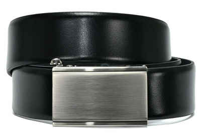 LLOYD Men’s Belts Ledergürtel LLOYD-Automatic-Leder-Gürtel 35mm, Kantenfinish, kürzbar, bombiert