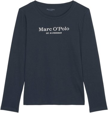 Marc O'Polo Langarmshirt MIX-N-MATCH mit Brustprint in Kontrastfarbe