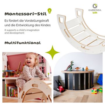 Garronda Klettergerüst Kletterbogen mit Tischplatte Montessori Spielzeug ab 1 Jahr GD-0061, (Set, 1-St)