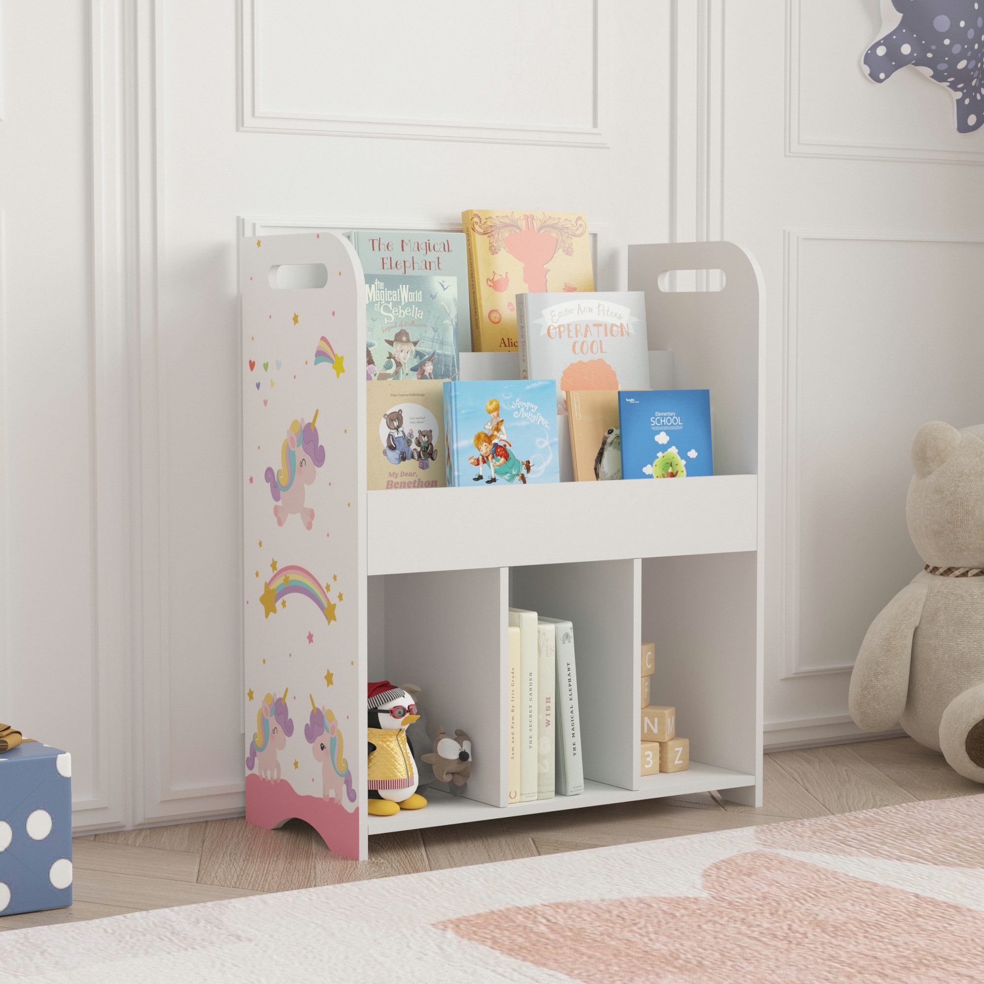 en.casa Kinderregal, »Røyrvik« mit 6 Fächern günstig online kaufen