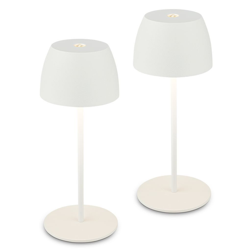 Briloner Leuchten Tischleuchte 7803026B, Dimmfunktion, LED fest integriert, 2700K - Extra-Warmweiß