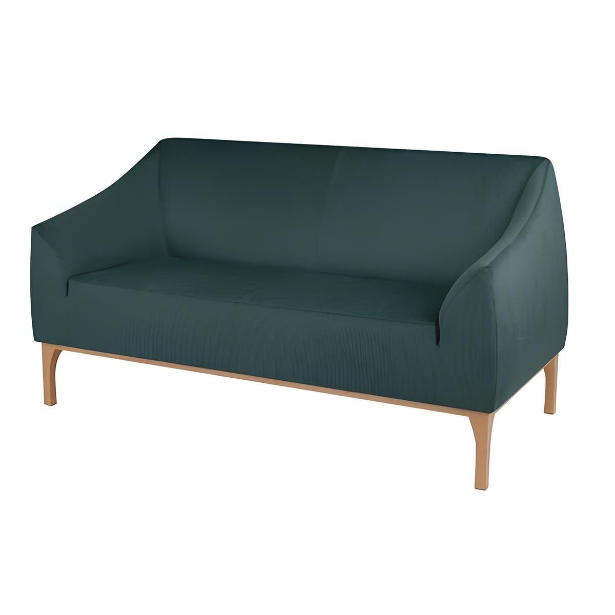 Xlmoebel 3-Sitzer Designer 3-Sitzer Couch in hochwertigem grünem Stoff - Einzigartiges, 1 Teile, Hergestellt in Europa