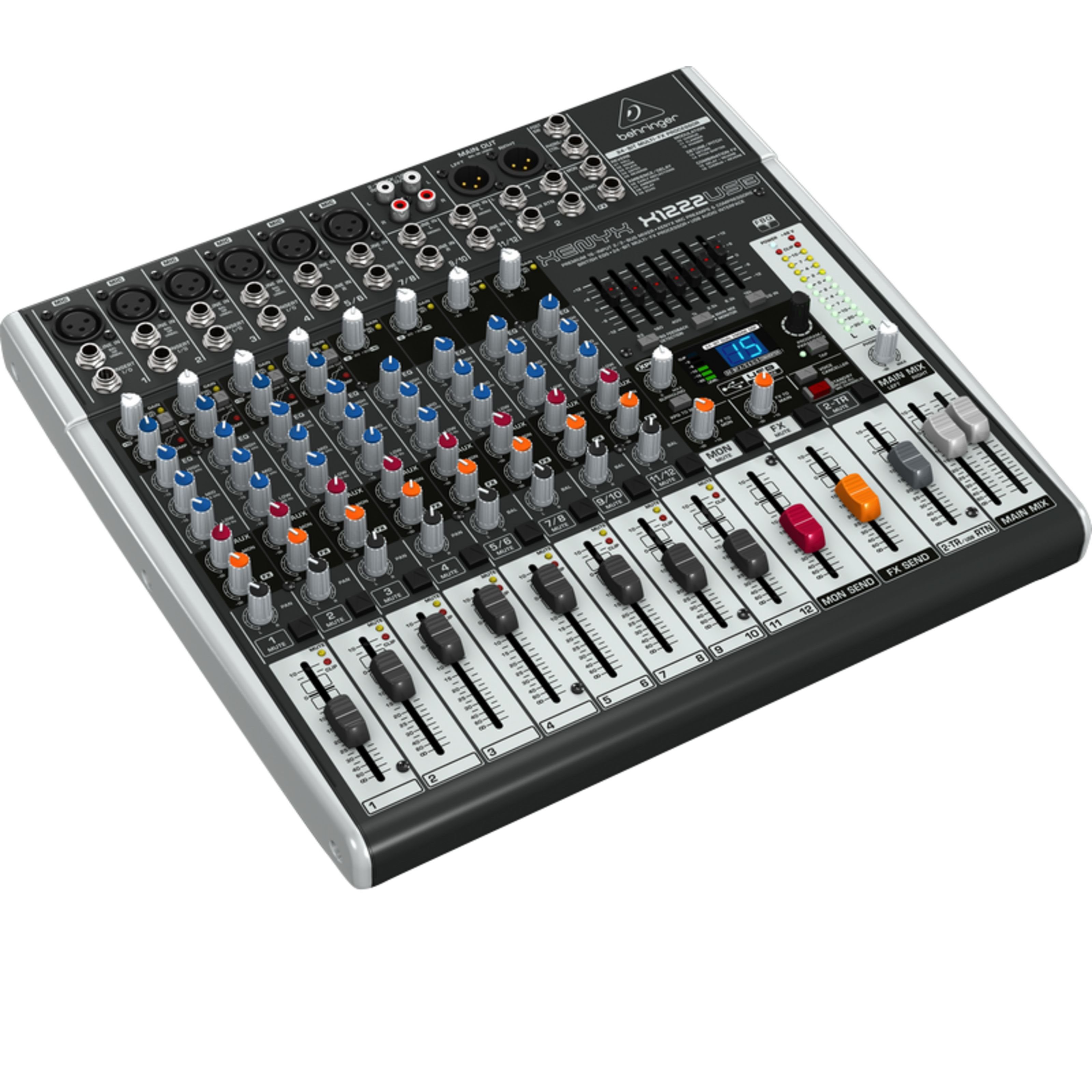 Behringer Mischpult, (XENYX X1222USB, PA Mischpulte, Analog Mixer), XENYX X1222USB - Analogmixer