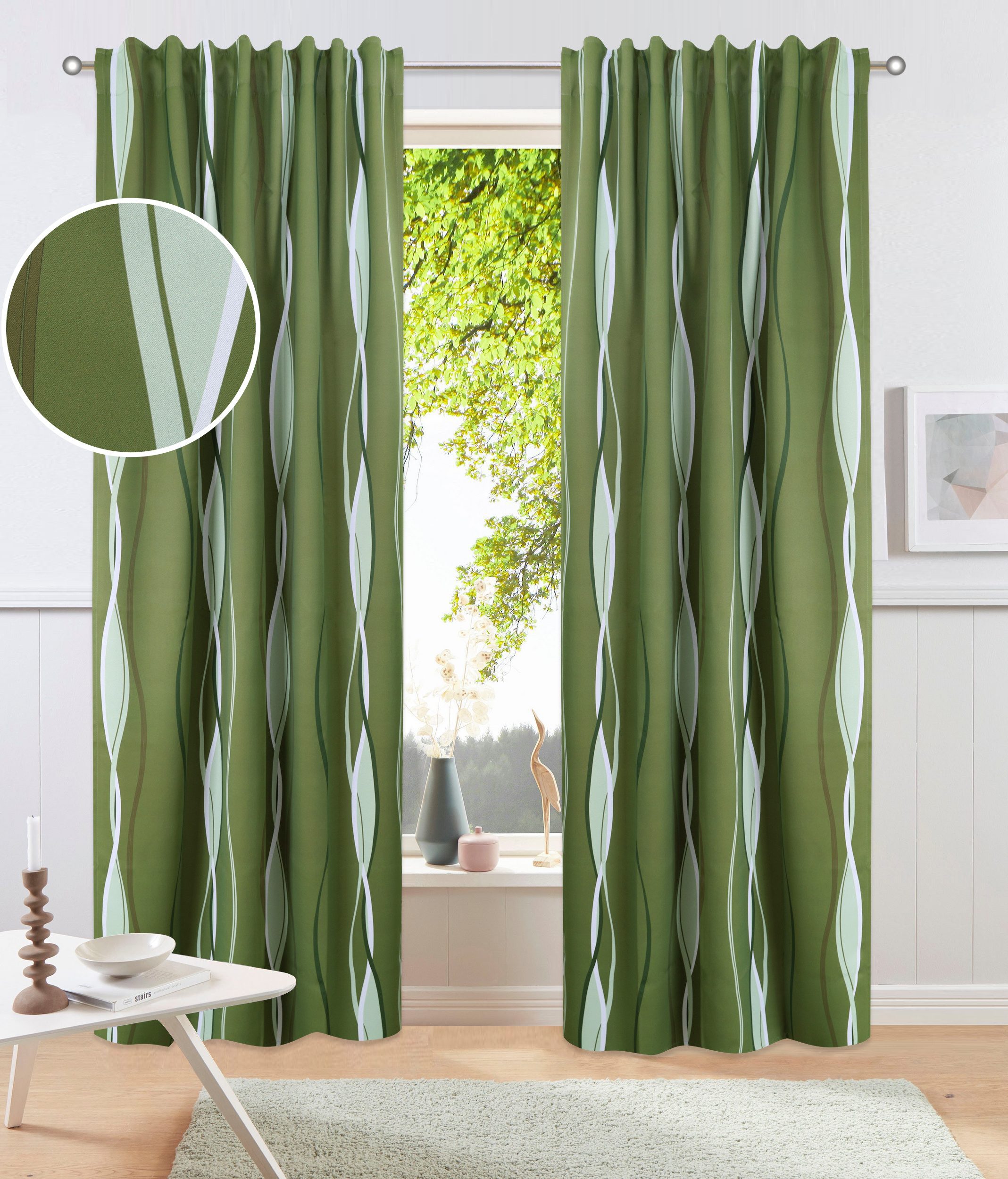 my home Gardine Dimona Blackout, Multifunktionsband günstig online kaufen