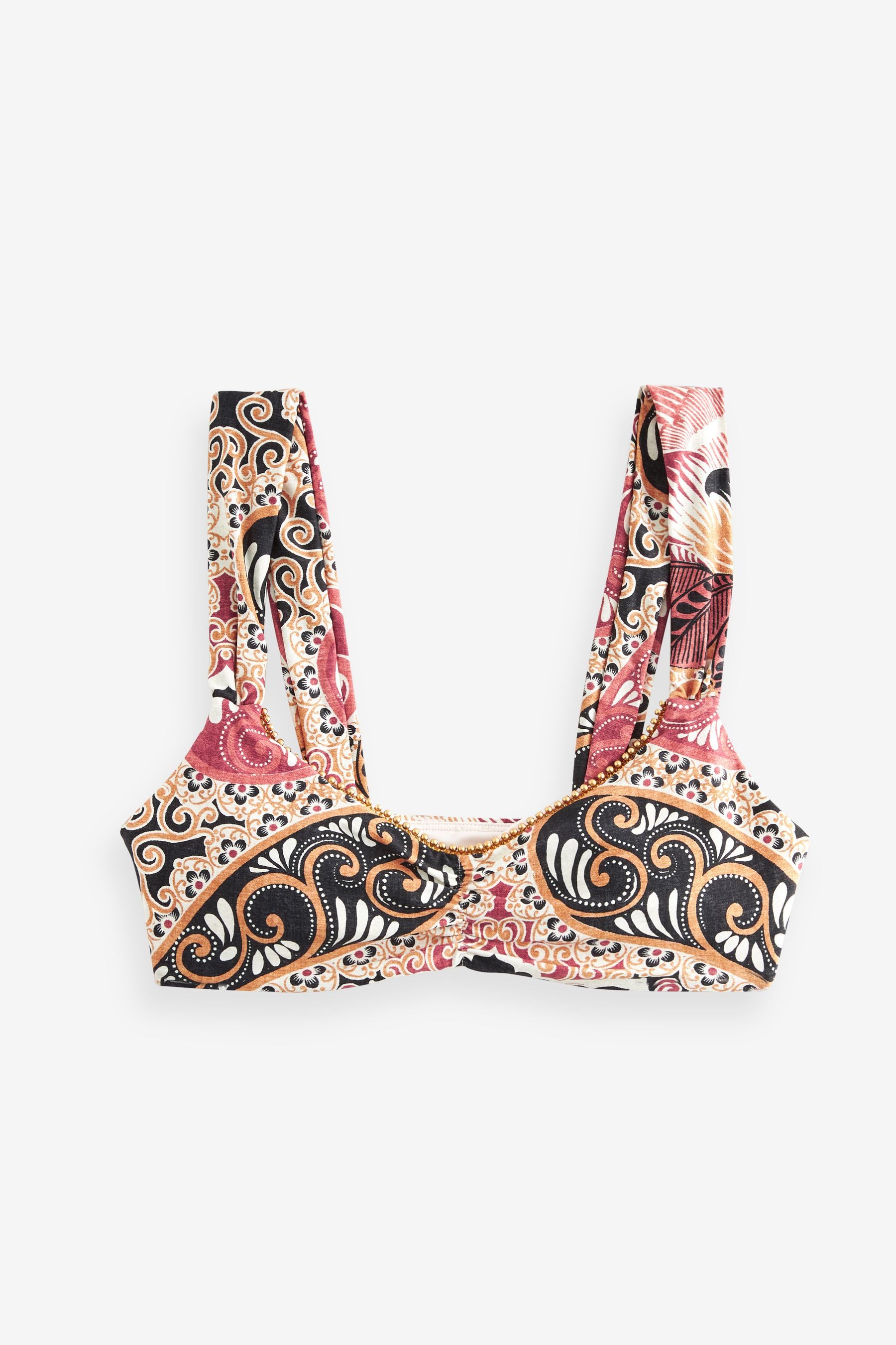 Next Bandeau-Bikini-Top Kurzes Bikinioberteil mit breiten günstig online kaufen
