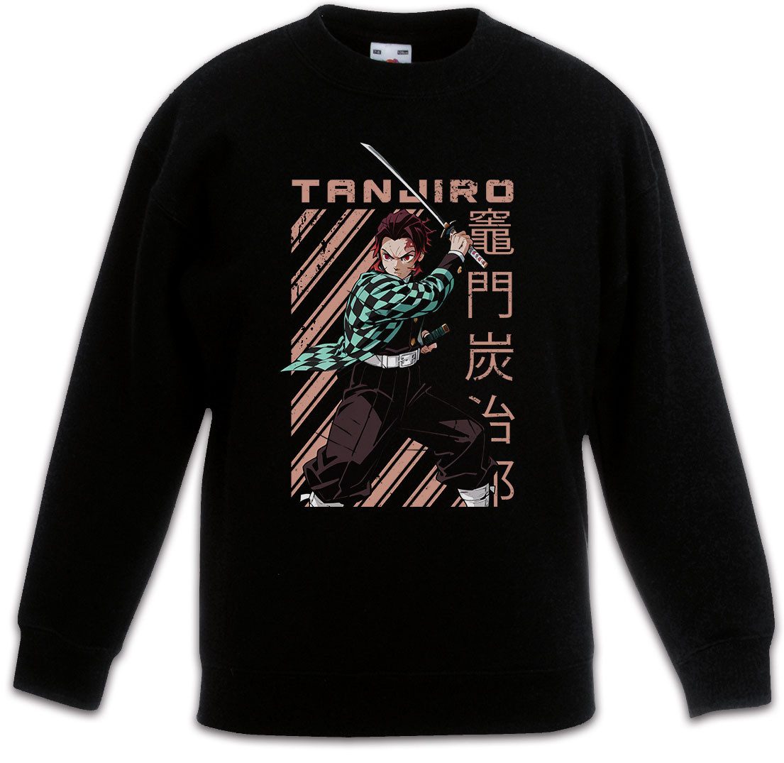 Sweatshirt Tanjiro Katana Kinderpullover Demon Kamado Nezuko Anime Slayer Zenitsu