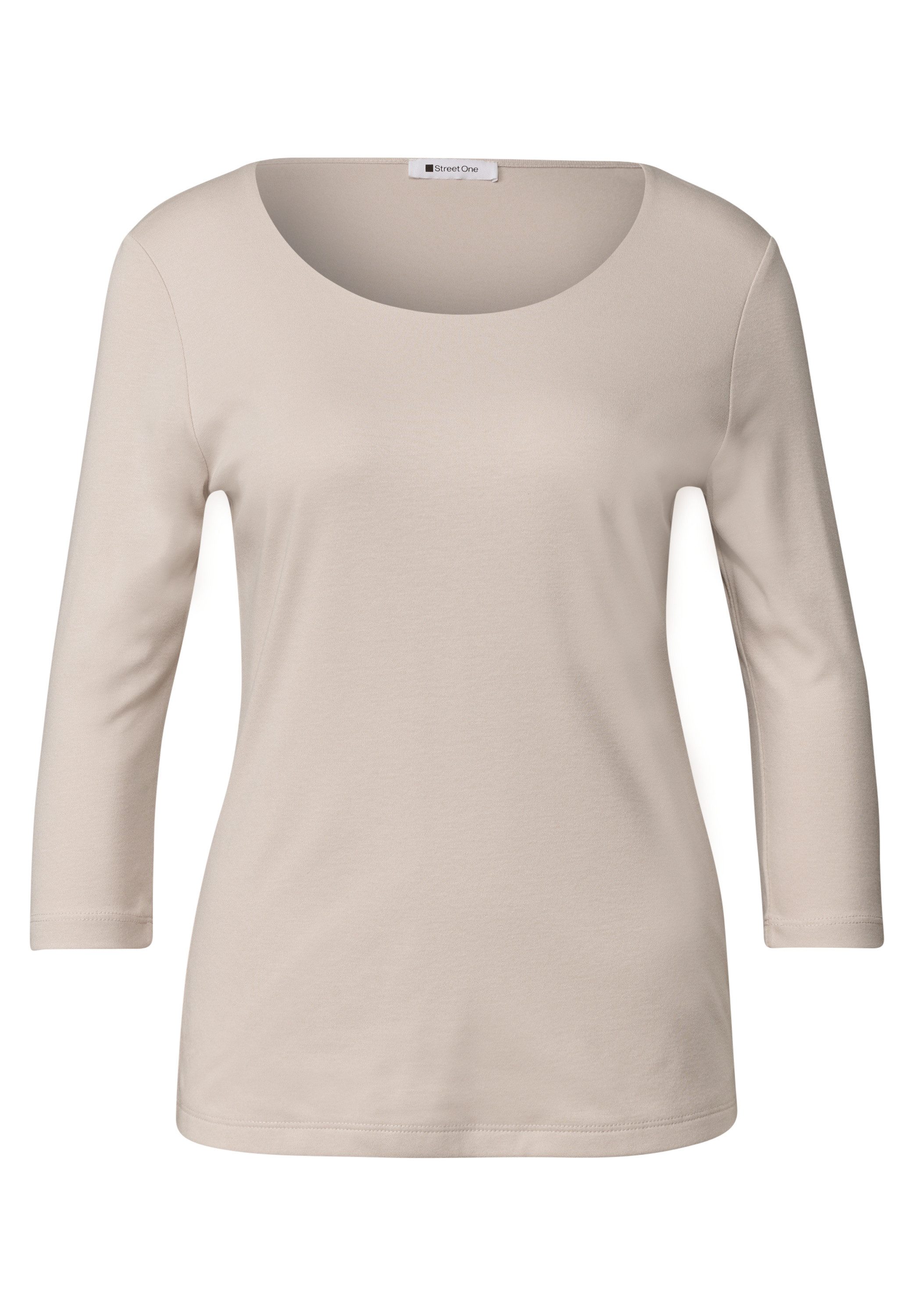 STREET ONE 3/4-Arm-Shirt mit Rundhalsausschnitt – Bild 4 von 5