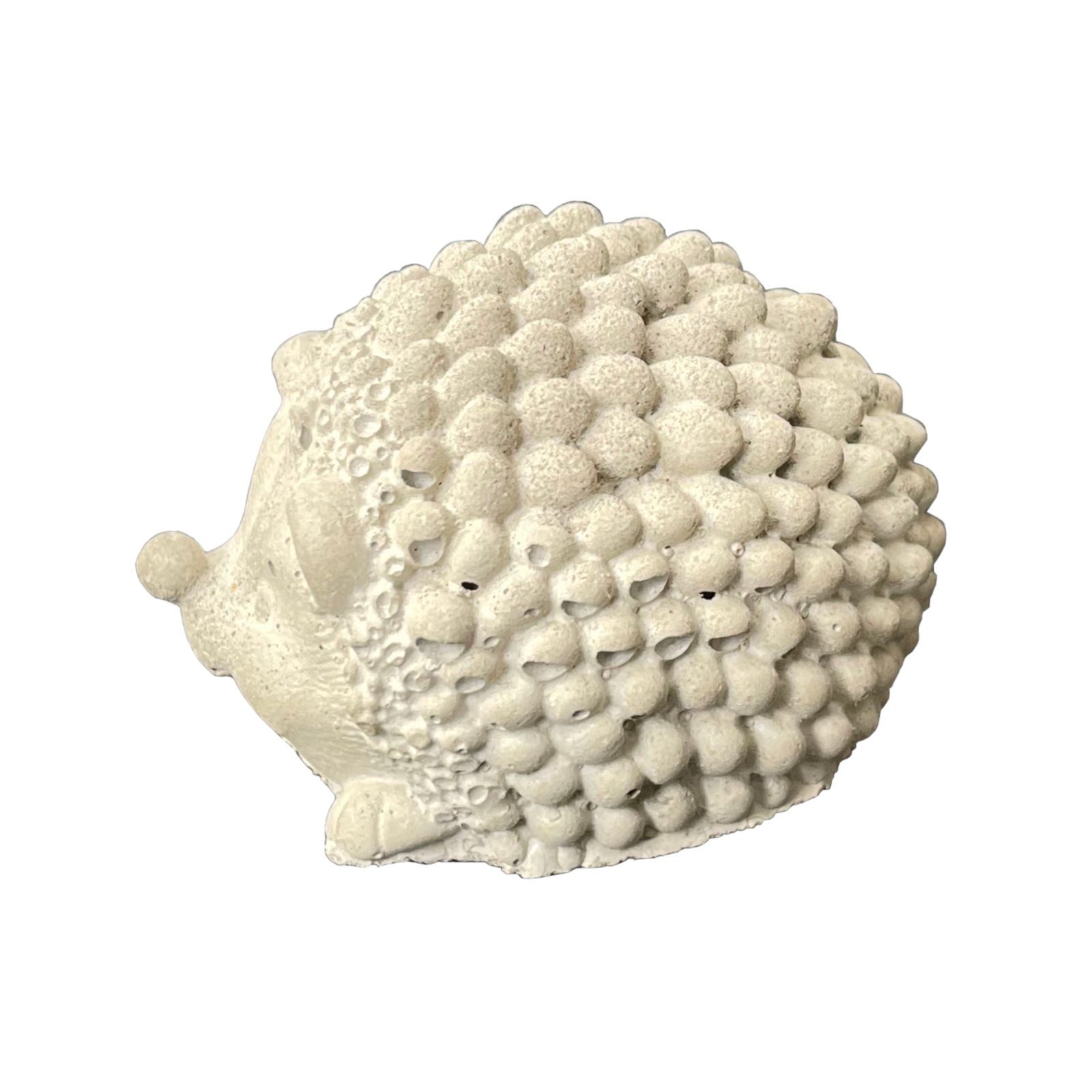 Gartenfigur Betonfigur Igel FLORI - handgefertigte Dekoration für Garten und Haus