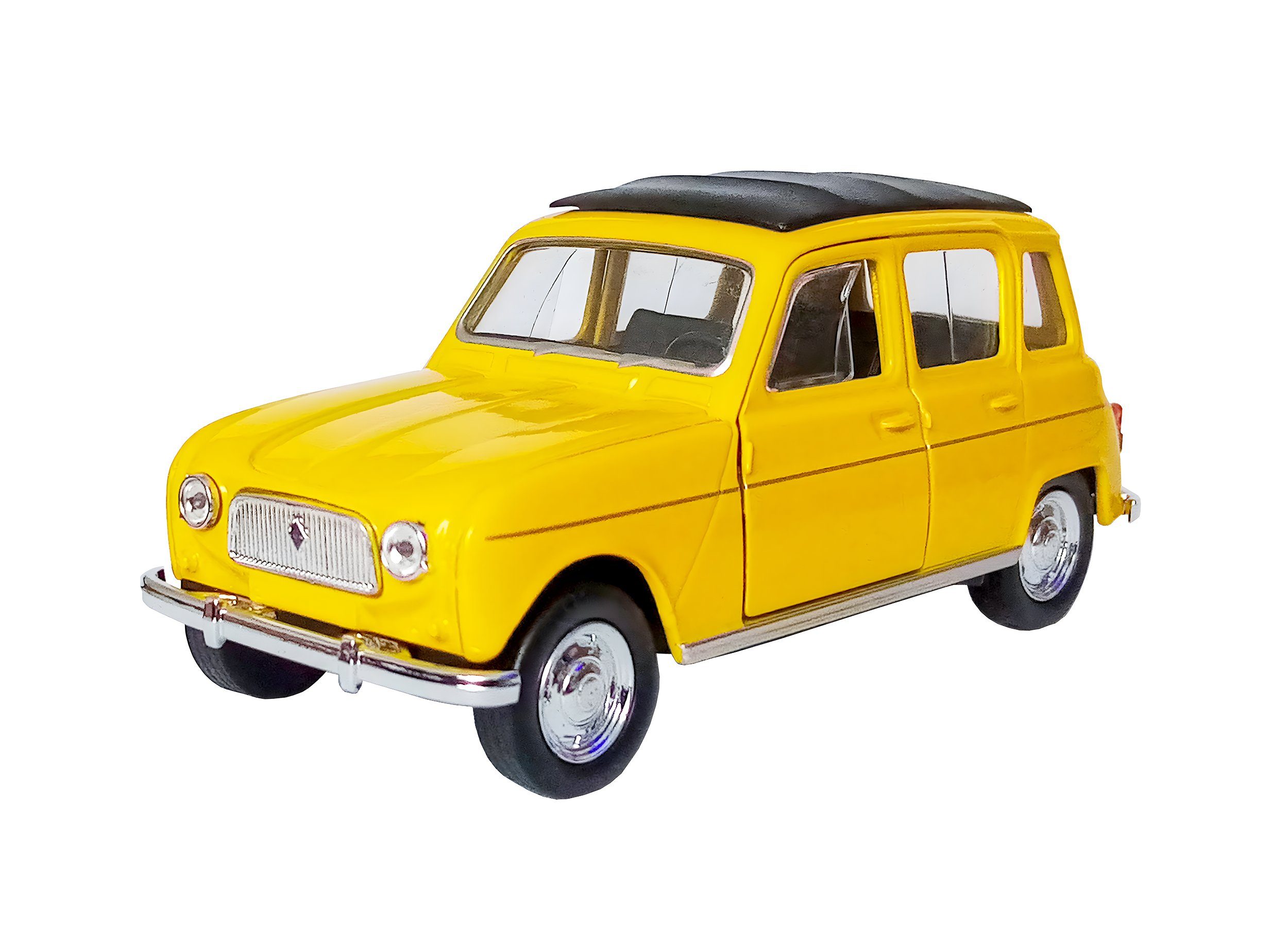 Welly Modellauto RENAULT 4 R4 Quatrelle mit Rückzug Modellauto Welly 55 (Ge günstig online kaufen