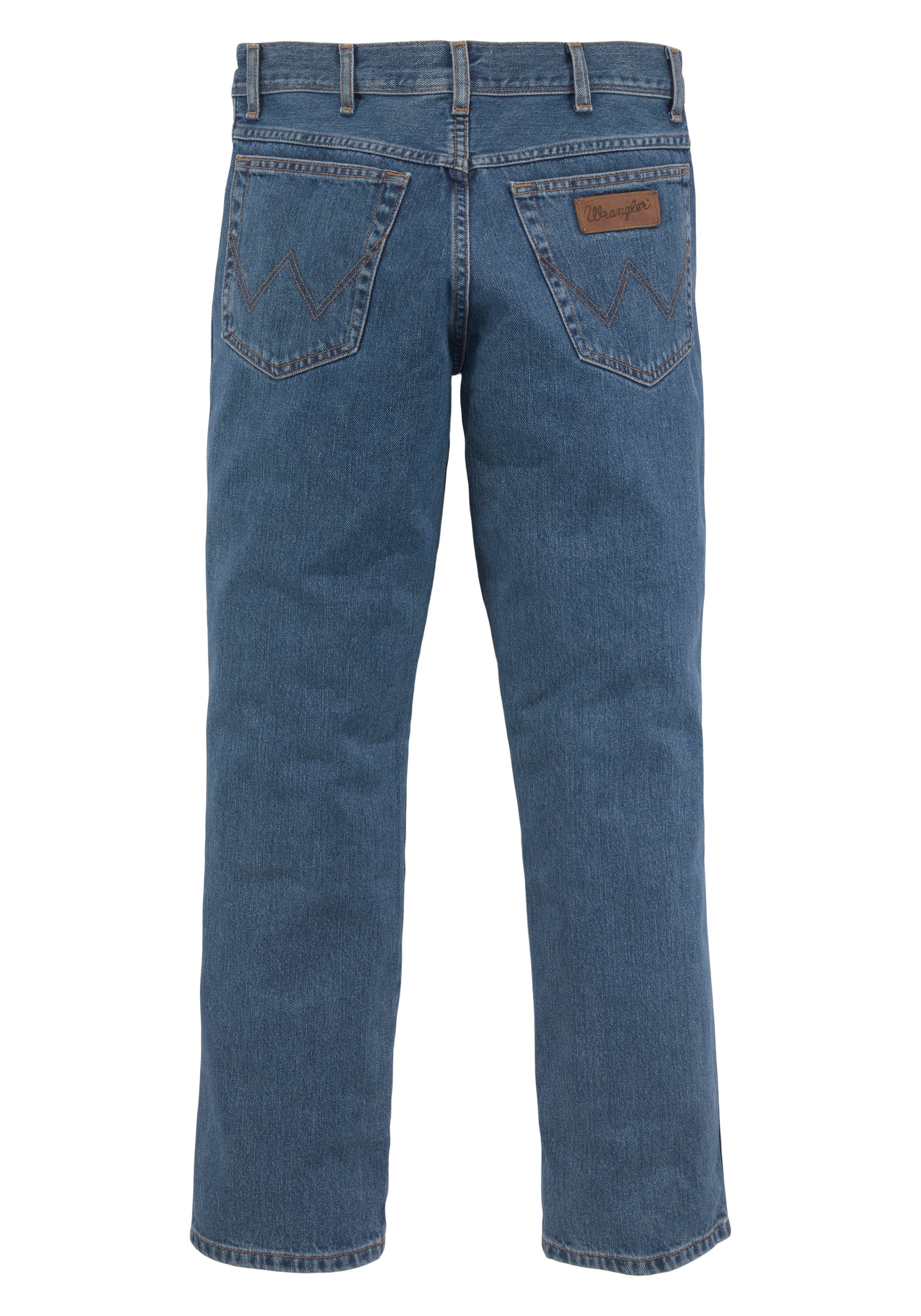 Wrangler stone wash vintage Jeans Gerade Texas