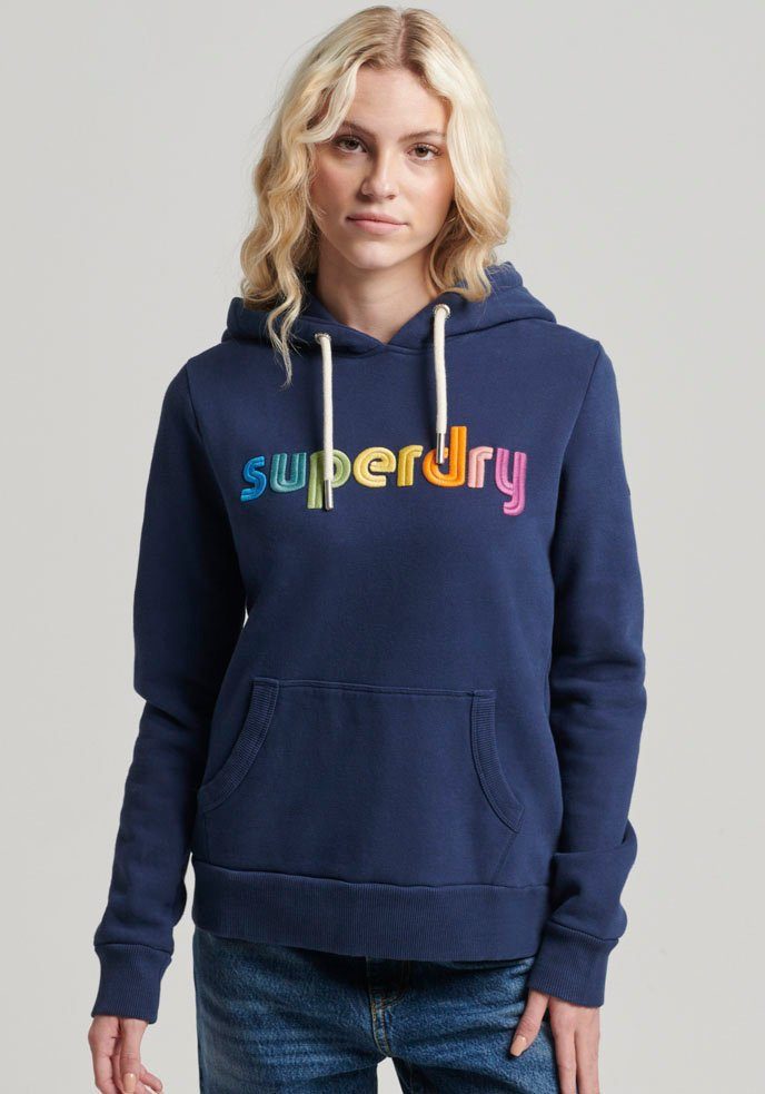 Superdry Sweatjacke Core Logo Rainbow Hoodie