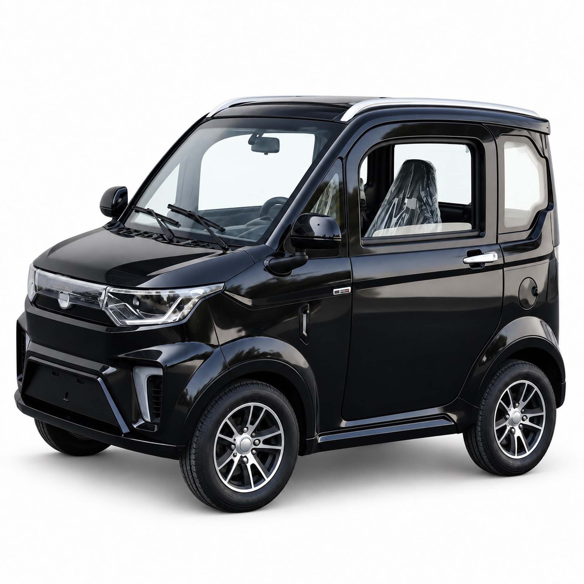 Urban Hopper E-Motorroller Urban Hopper Twin Elektro-Kabinenfahrzeug für 2 Personen, 3000 W, 45 km/h, 45 km/h, 3 kW Motor, LiFePO4-Akku, Heizung und Glasdach