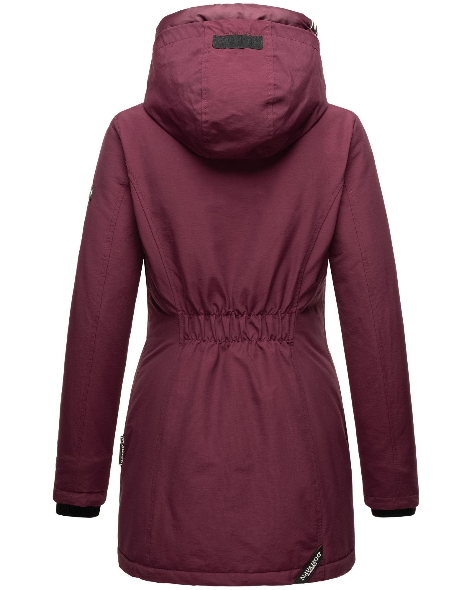 Navahoo Winterjacke Freezestoorm Warm gefütterter Damen Wintermantel