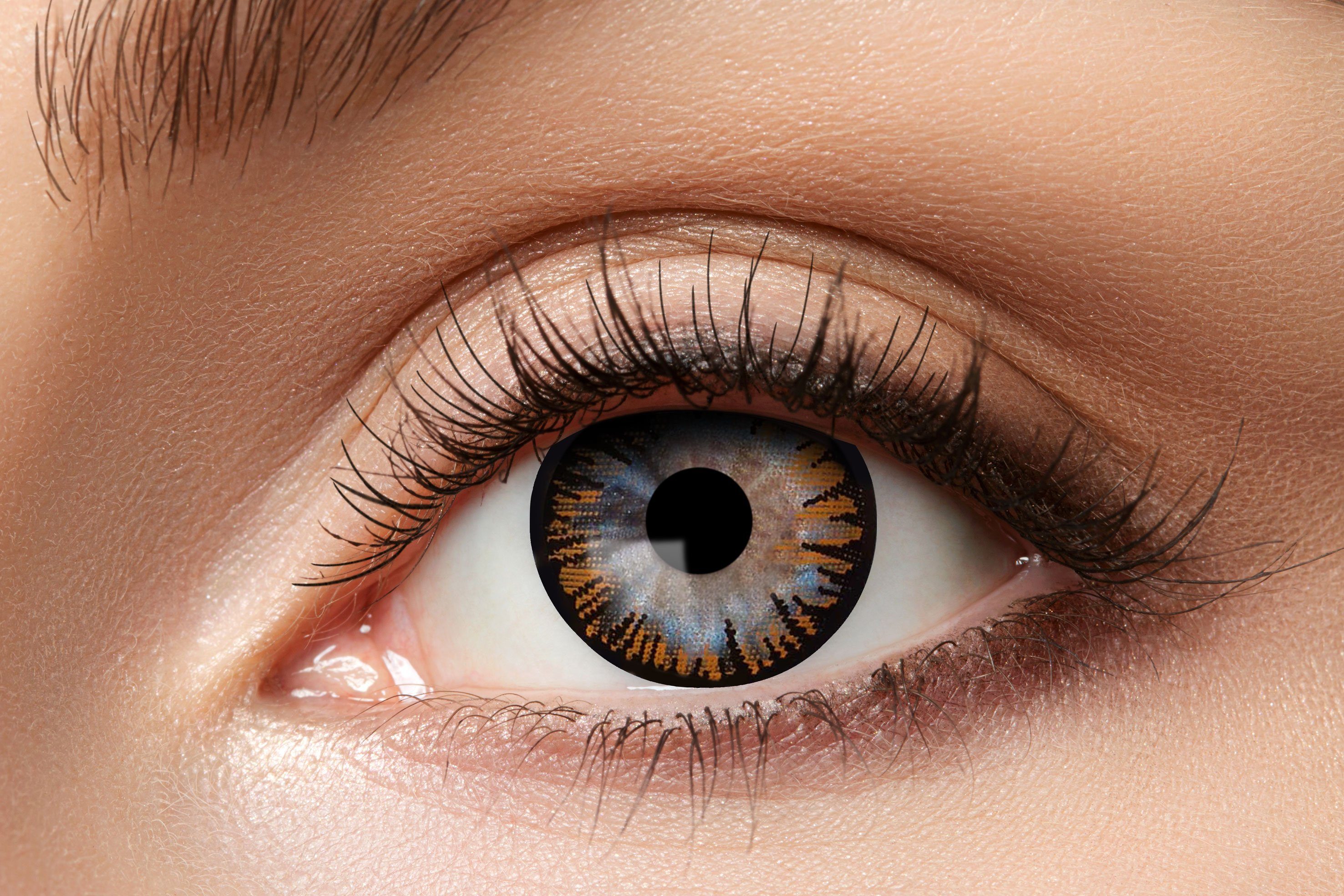 Eyecatcher Farblinsen Big Eyes Kontaktlinsen große Augen verschiedene Farben
