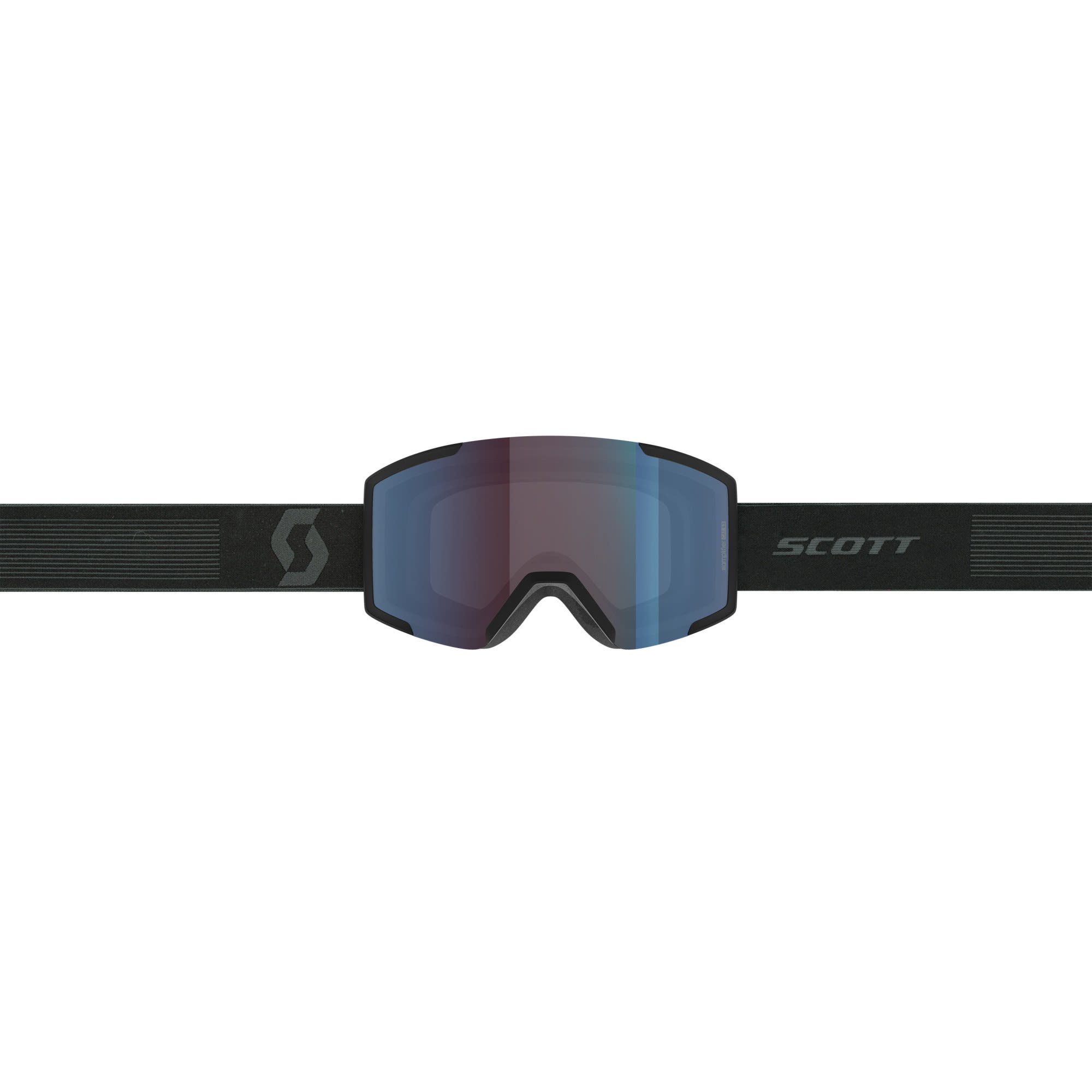 Skibrille Enhancer Black Chrome Scott Goggle Accessoires - Blue Mineral Shield Scott