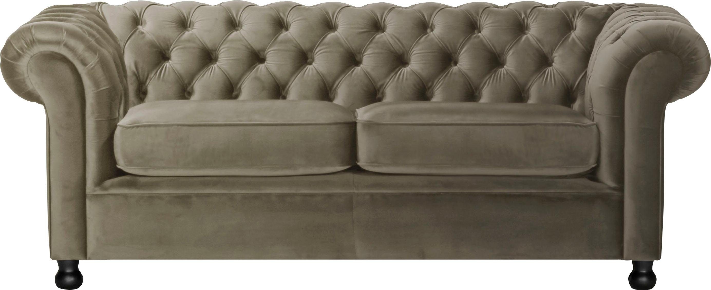 Home affaire Chesterfield-Sofa Chesterfield Home 3-Sitzer günstig online kaufen