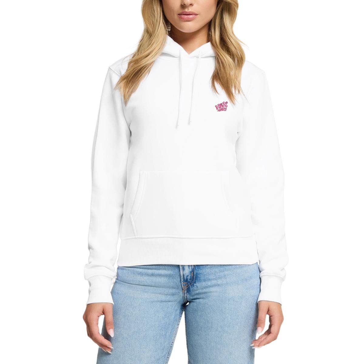 Spreadshirt Hoodie Bibi Blocksberg Hex Hex Pink Stick Damen Premium Hoodie (1-tlg)