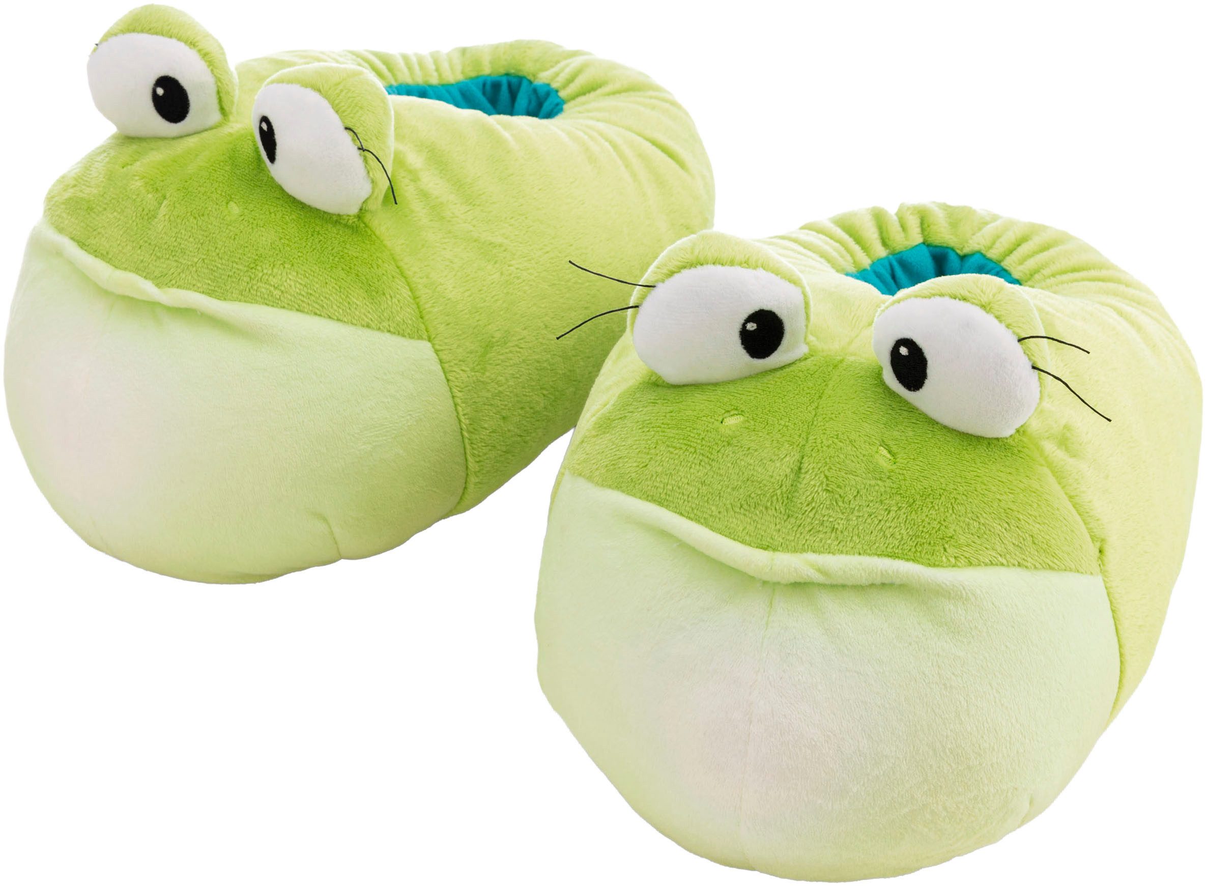 Nici Frosch Frowin Plüsch Hausschuhe