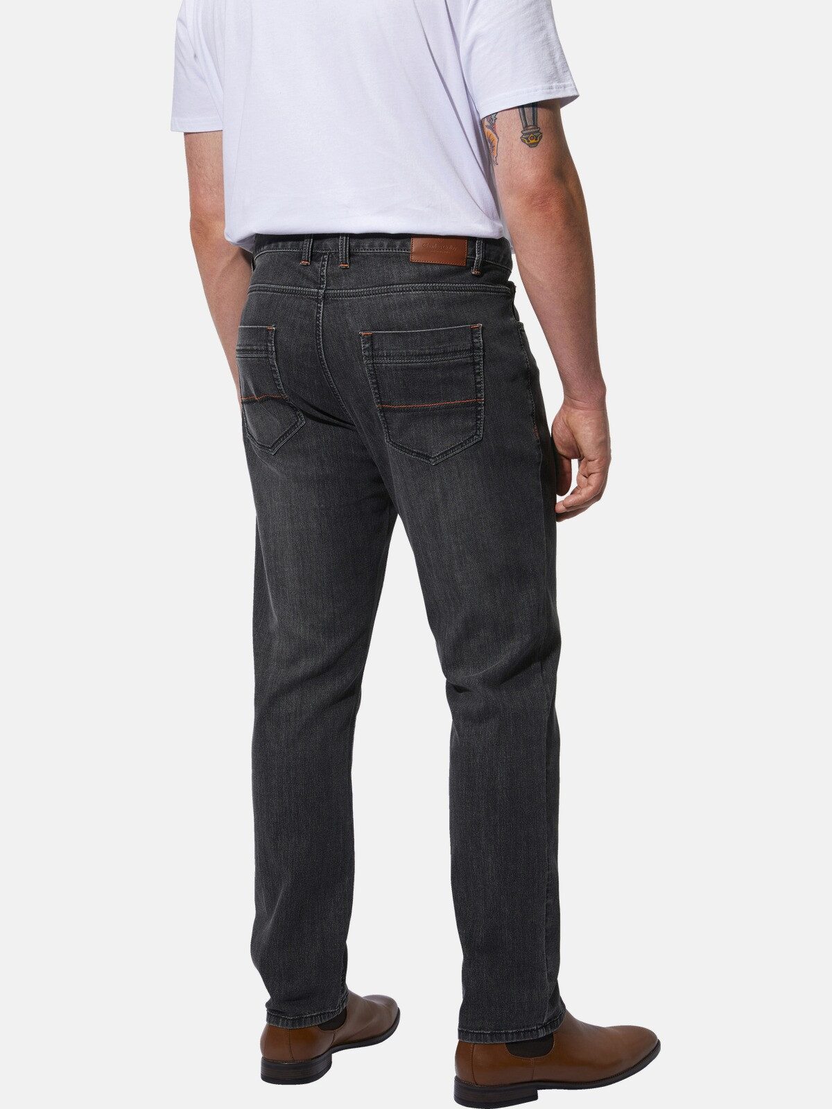 Charles Colby 5-Pocket-Jeans BARON SAWYER im Used-Look günstig online kaufen