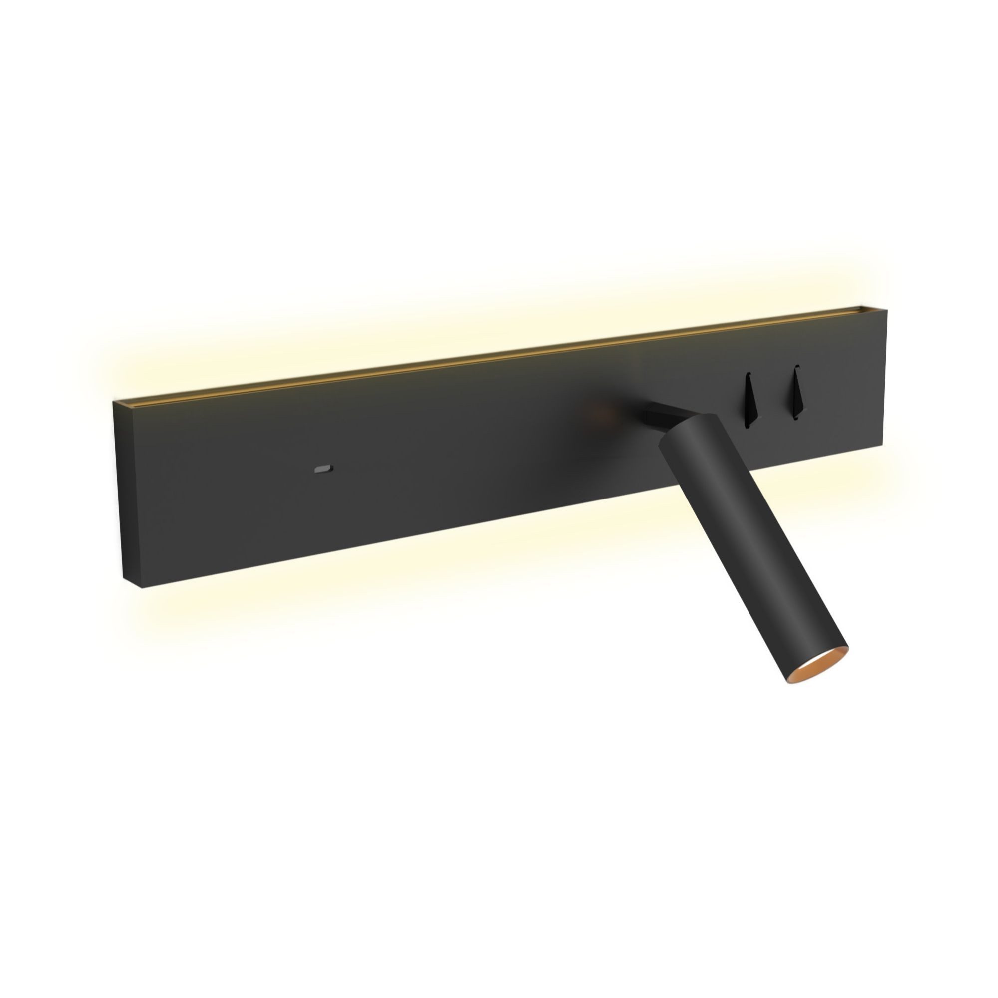 kalb Bettleuchte Avay Bettleuchte USB-C LED Wandlampe flex. Leselicht Lademöglichkeit, Linke Seite