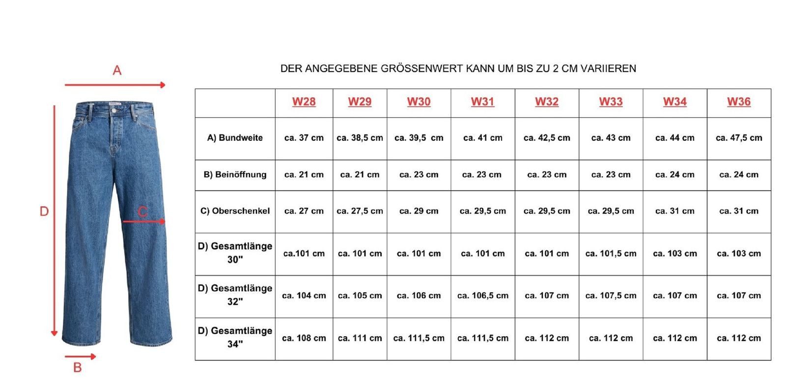 Jack & Jones Loose-fit-Jeans JACK & JONES Baggy Jeans JJIALE
