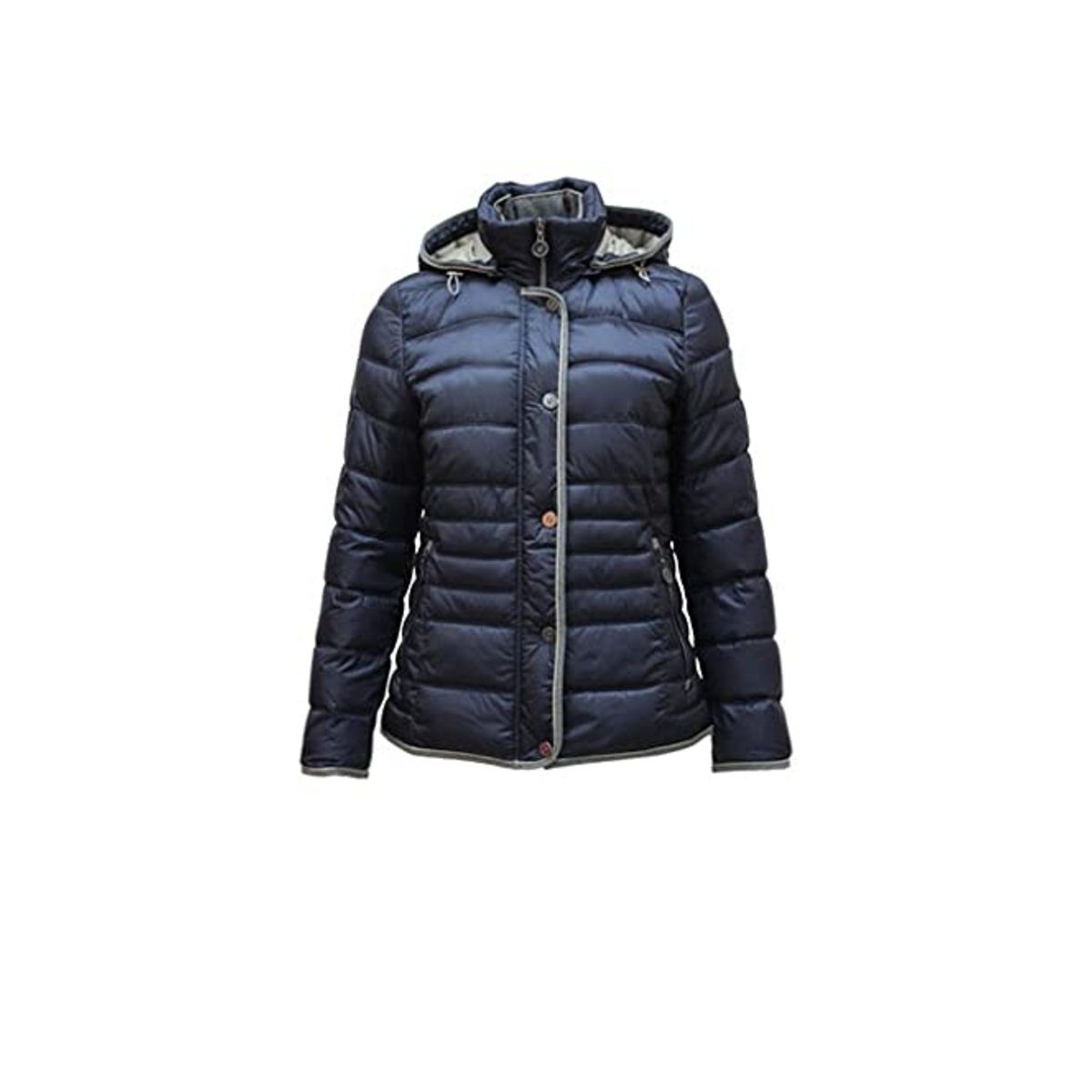 Barbara 3-in-1-Funktionsjacke modern Lebek und (1-St), blau Modisch