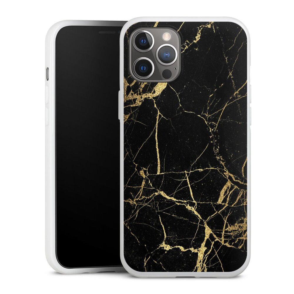 DeinDesign Handyhülle »BlackGoldMarble Look« Apple iPhone 12 Pro Max,  Silikon Hülle, Bumper Case, Handy Schutzhülle, Smartphone Cover Marmor  schwarz Muster online kaufen | OTTO