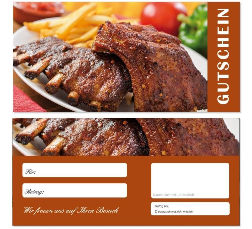 LYSCO Geschenkkarte Geschenkgutschein - Café Honig Fast Food Obst Früchte Imbiss, Hamburger Rippchen Gastronomie Kaffee Bistro Cafés Bienen Nektar