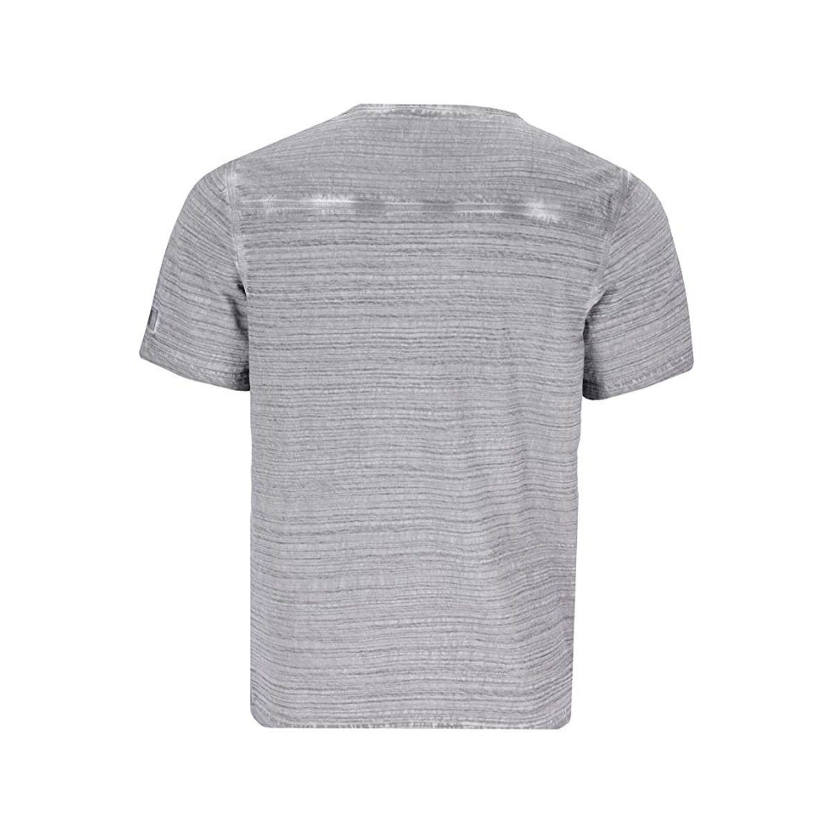 Hailys Men T-Shirt grau regular (1-tlg) fit