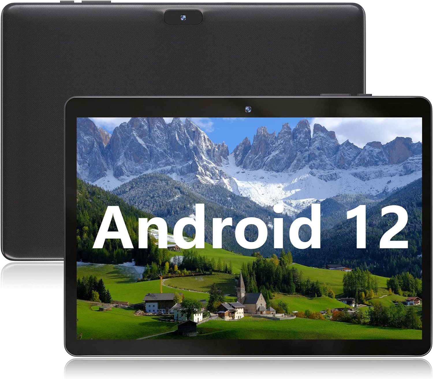 SGIN Bluetooth 5.0 Unterstützung Tablet (10,1", 32 GB, Android 12, 2,4G+5G, Tablet mit IPS 800 x 1280 HD, Kamera 2 MP + 5 MP, 5000 mAh Lange Akku)