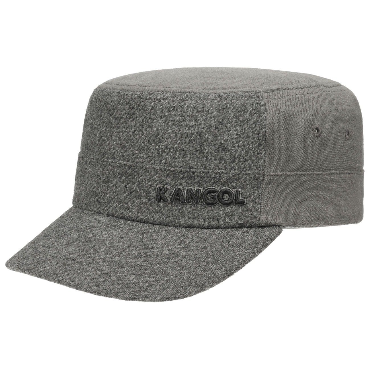 Kangol Army Cap (1-St) Fitted Cap Hinten geschlossen grau
