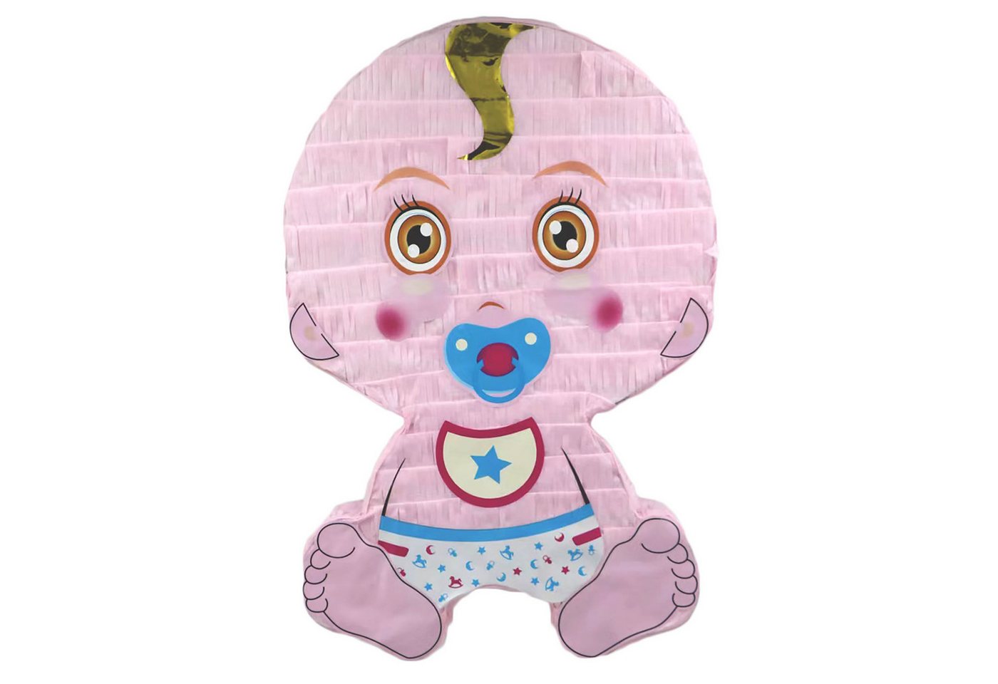 Funny Fashion Pinata Pinata 'Baby' für Babyparty, 42x28x7.5cm