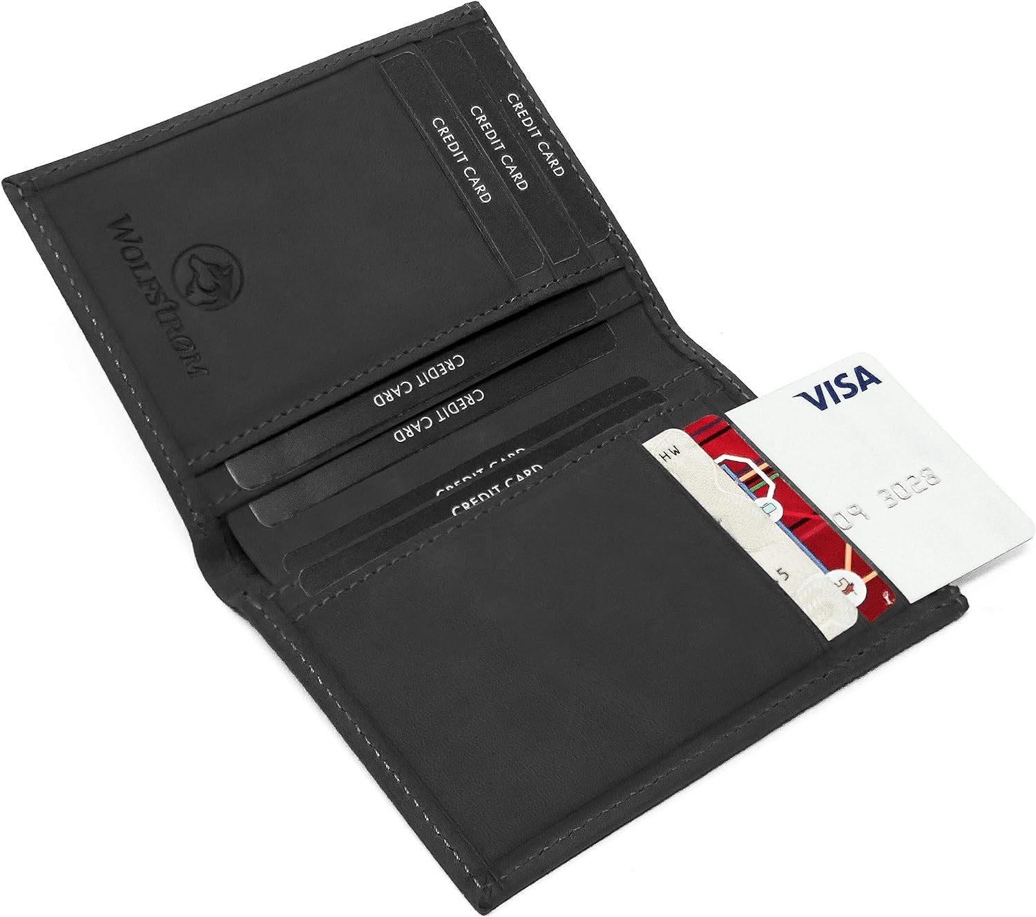 Wolfstrøm Geldbörse 'Sveynå' - Mini-Wallet Herren - Portemonnaie ohne Münzf günstig online kaufen