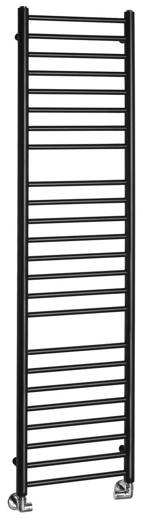 Sapho Badheizkörper DINA Badheizkörper 400x1560 mm, Schwarz matt, Sapho-IR374B