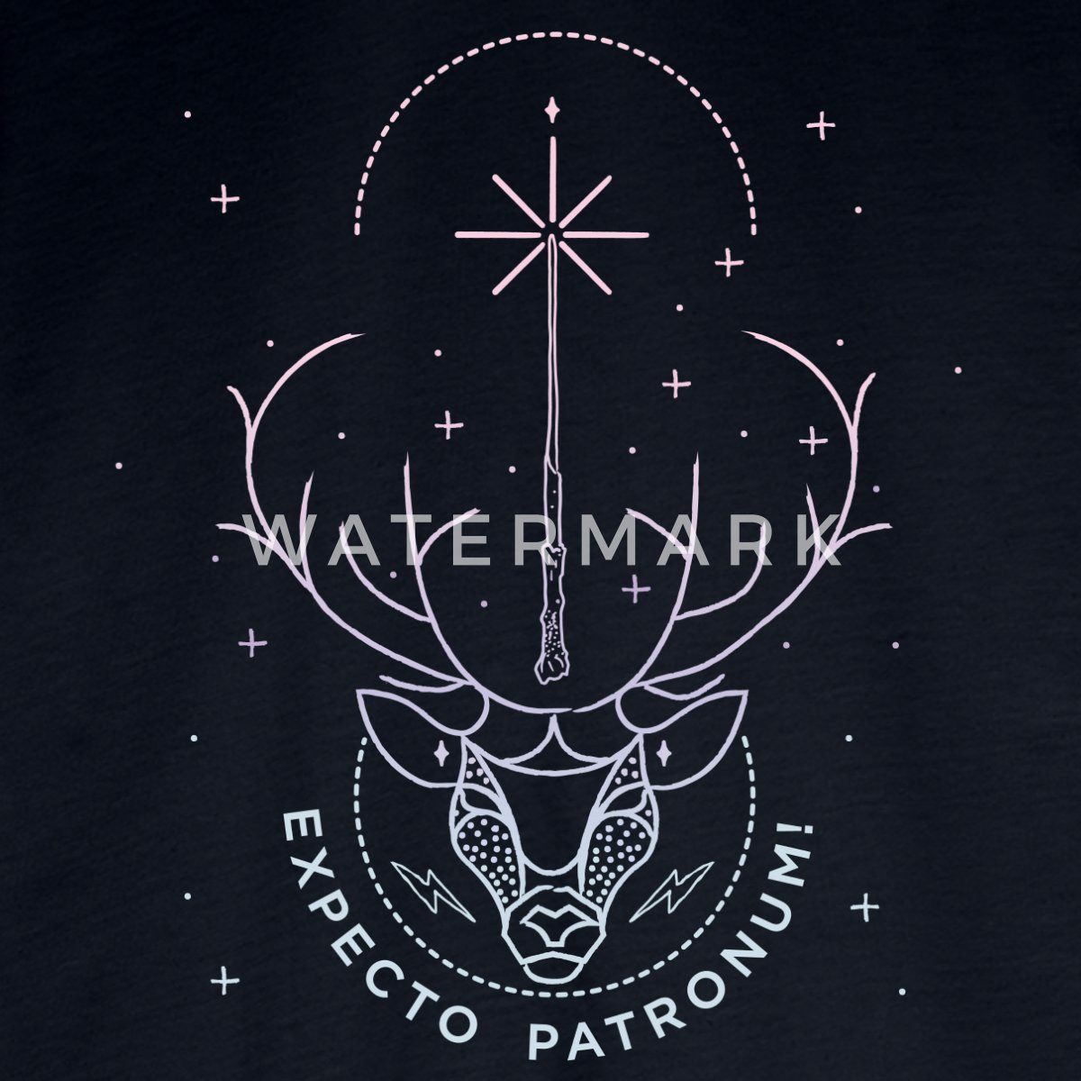 Spreadshirt T-Shirt Harry Potter Hirsch Expecto günstig online kaufen