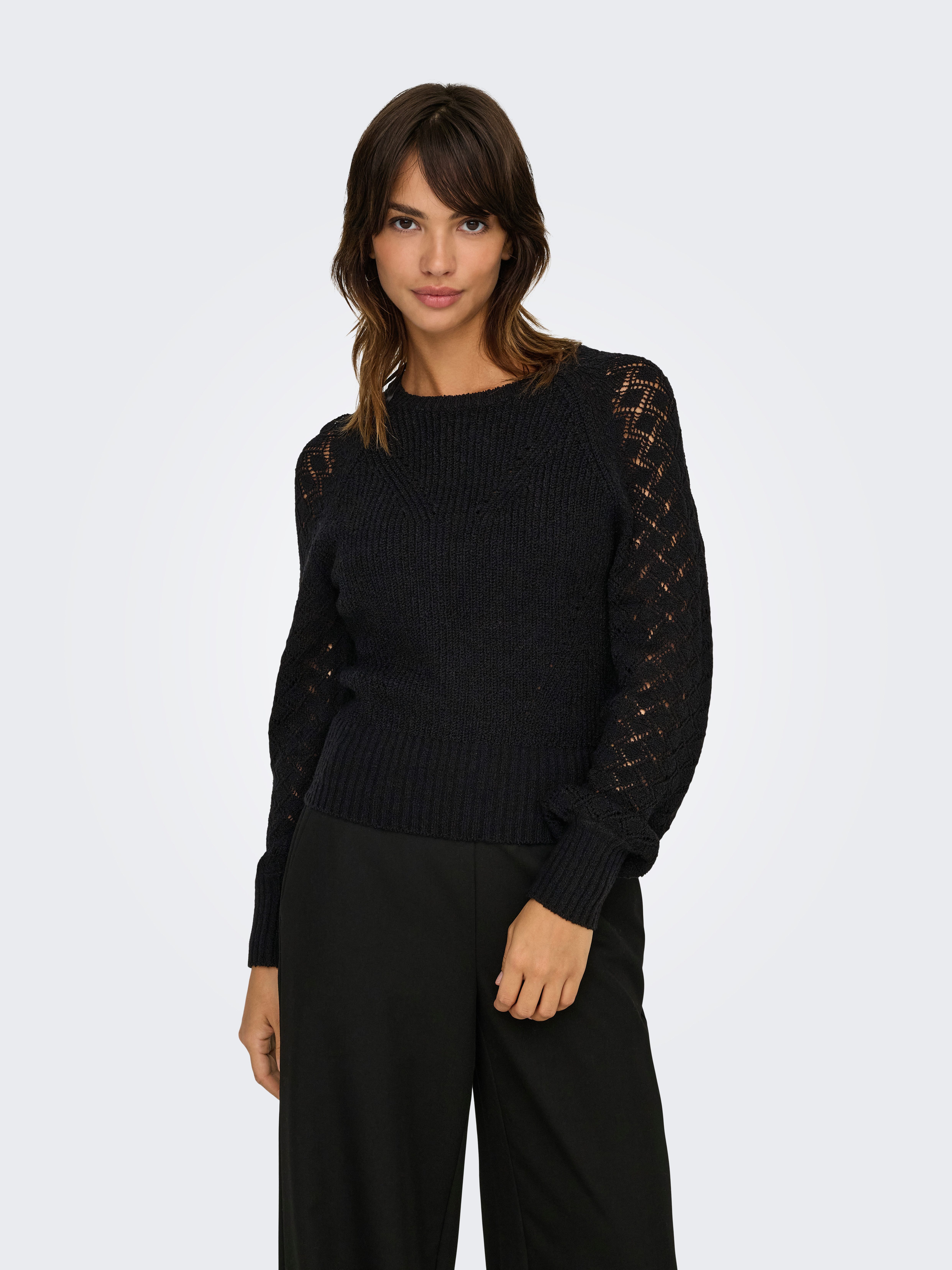 ONLY Strickpullover ONLMIAMI LS O-NECK CC günstig online kaufen