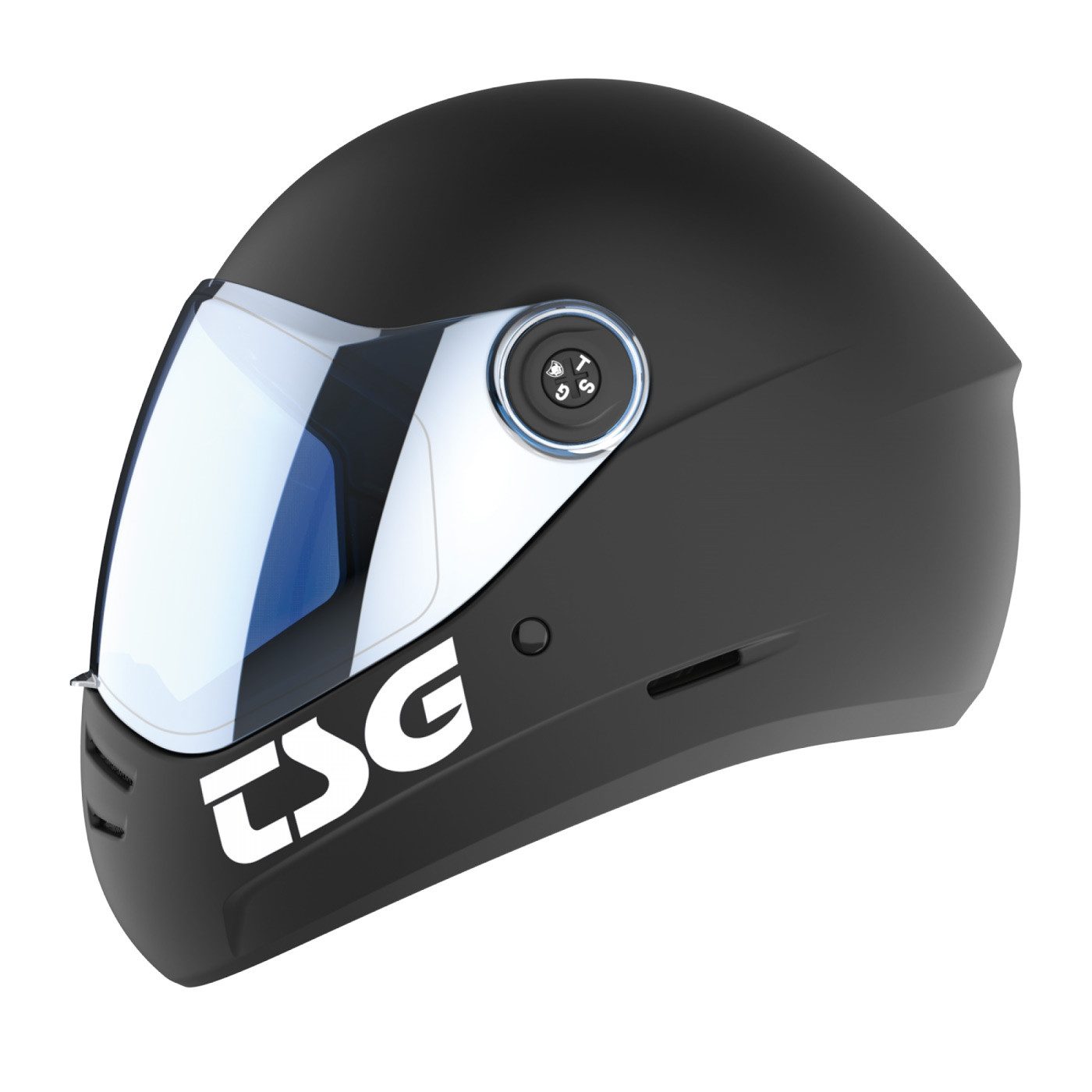 TSG Skatehelm The Pass 2.0, Fullface-Helm für Downhill-Skateboarding