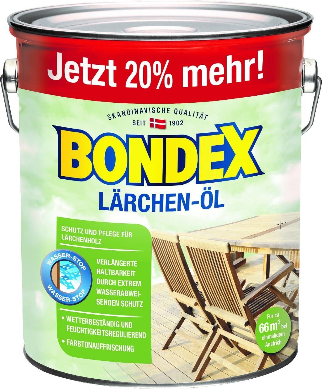 Bondex Hartholzöl Bondex Lärchen 3 L Öl
