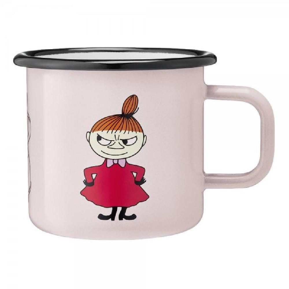 Muurla Kindergeschirr-Set Tasse Mumins Little My Pink (370 ml)